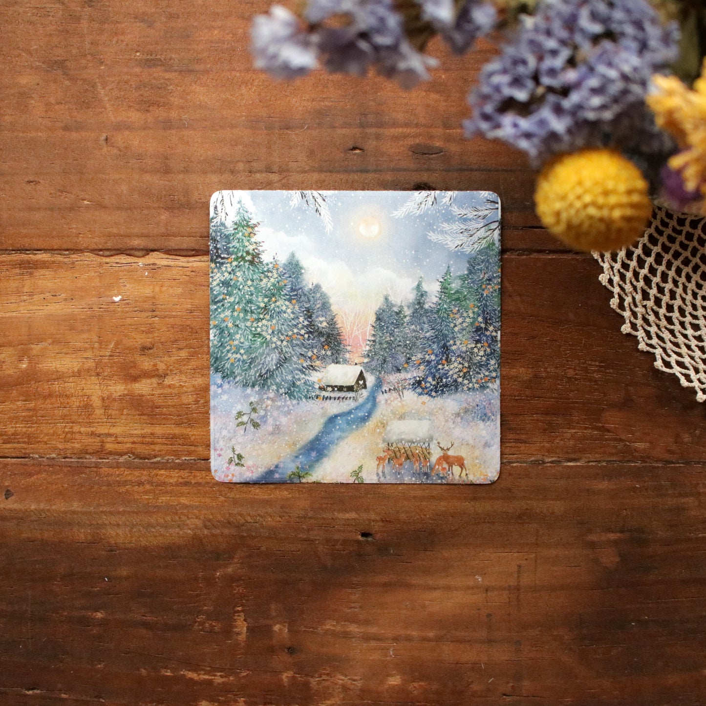 Metallic sticker "December Moon"