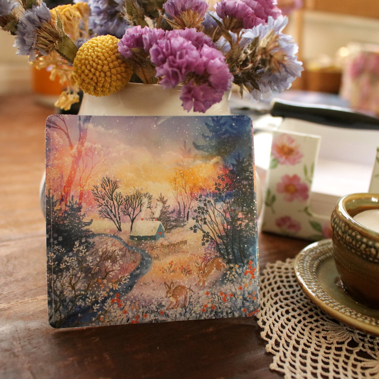 Metallic sticker "Magical Forest"