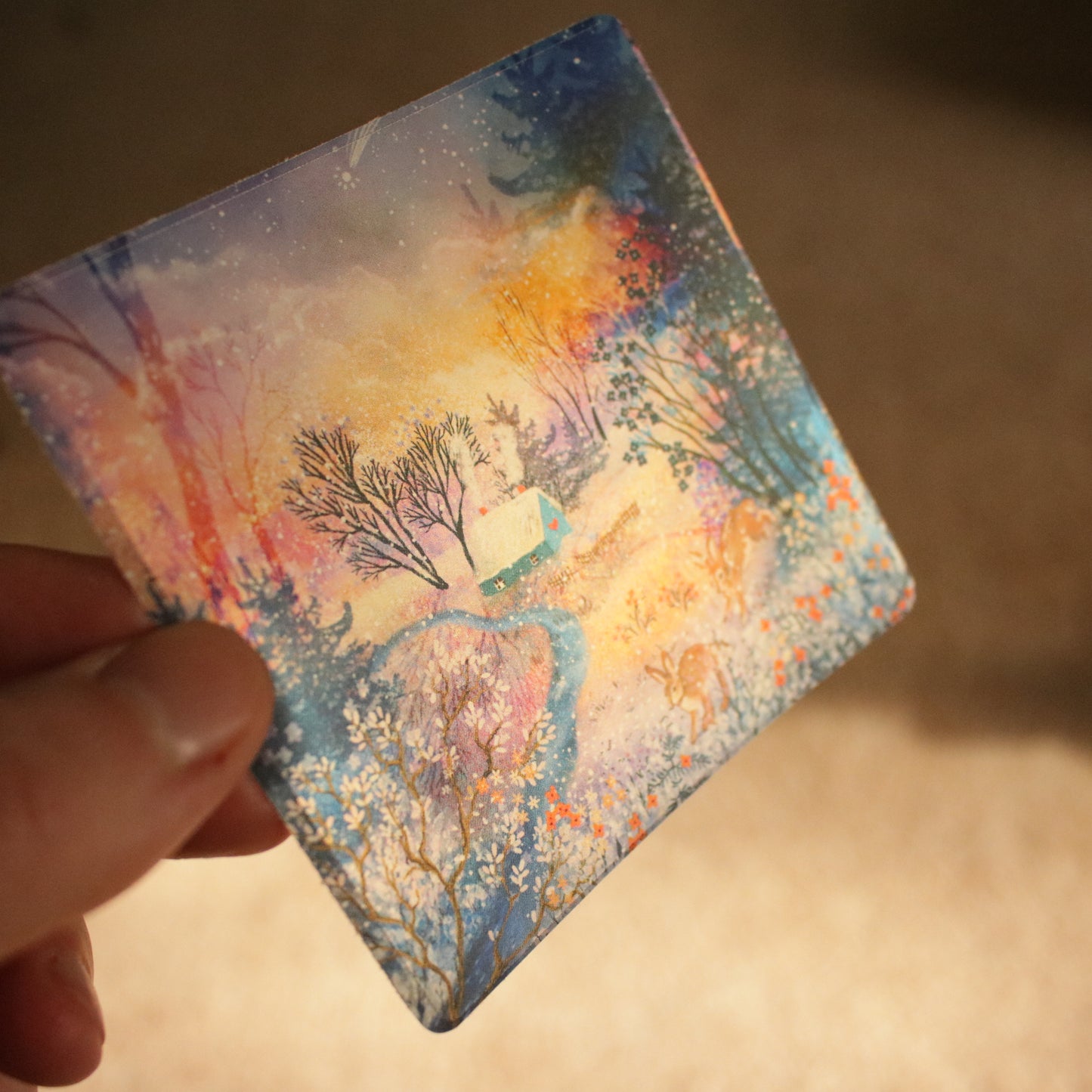 Metallic sticker "Magical Forest"