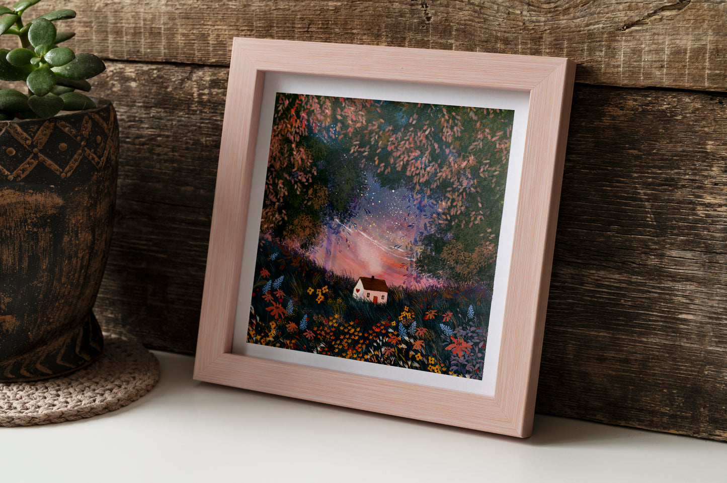 Giclee Fine Art Print "Cottage at Dusk"