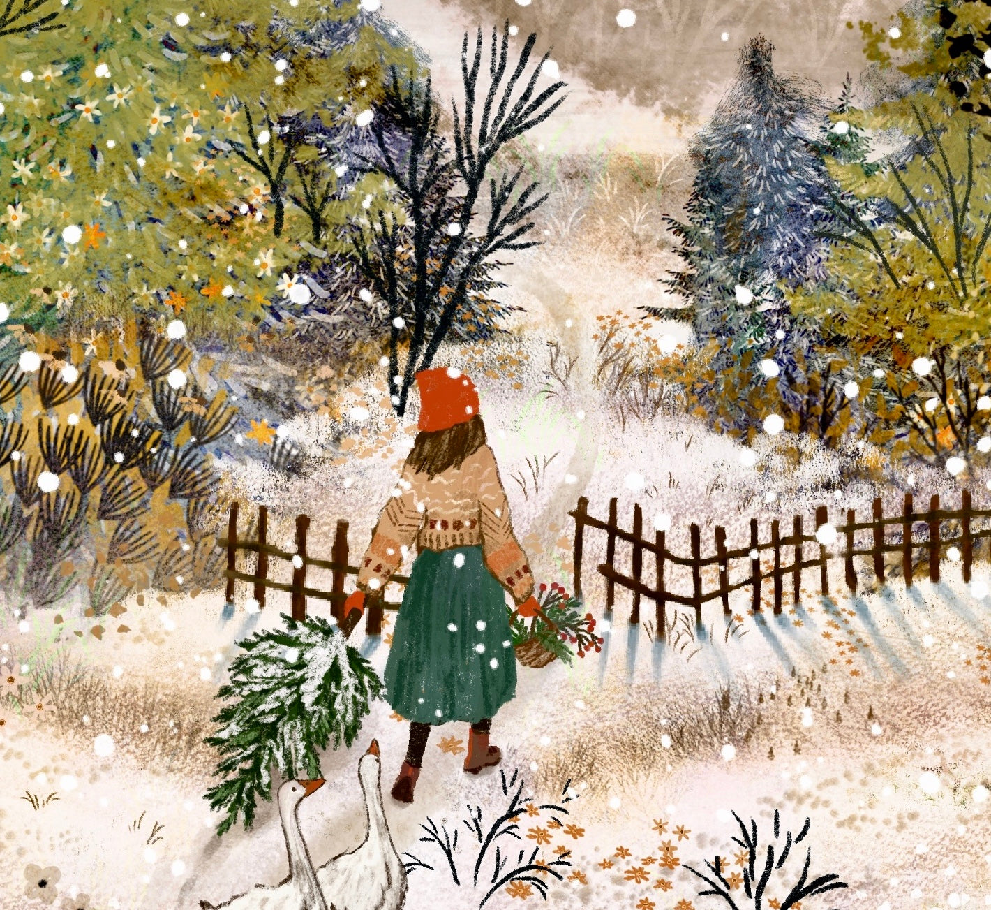 Giclée Fine Art Print "From Autumn to Winter"