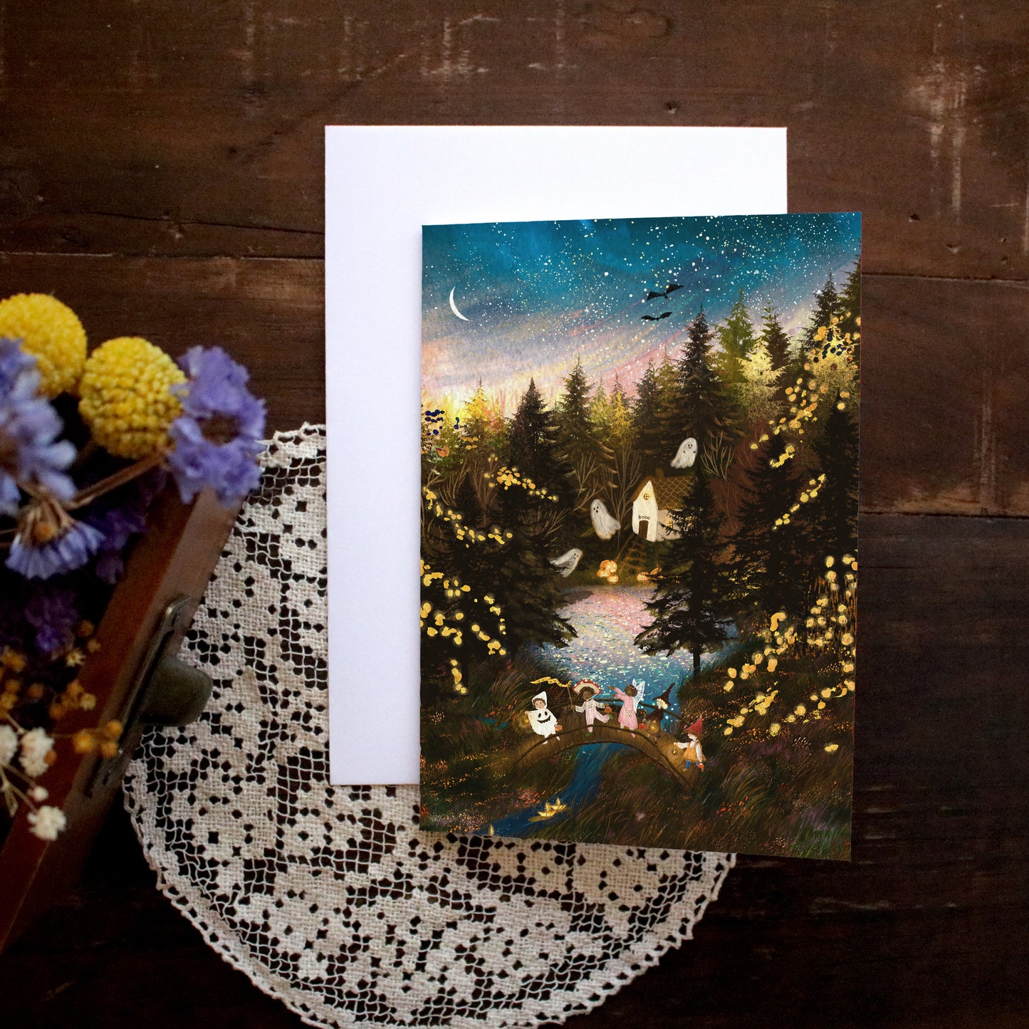 Greeting Card set of 2 "Magic of Childhood"