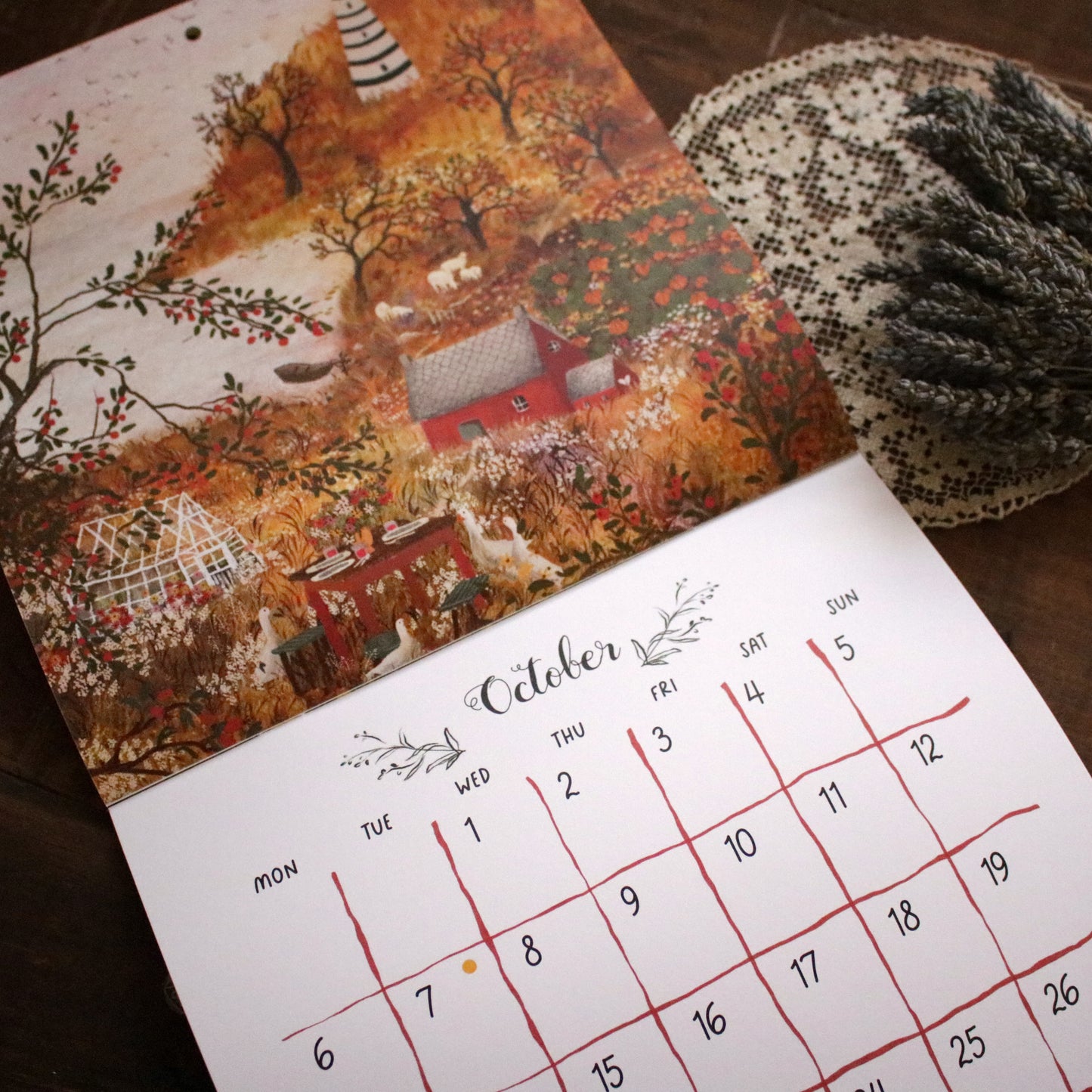 2025 Wall Calendar B-grade