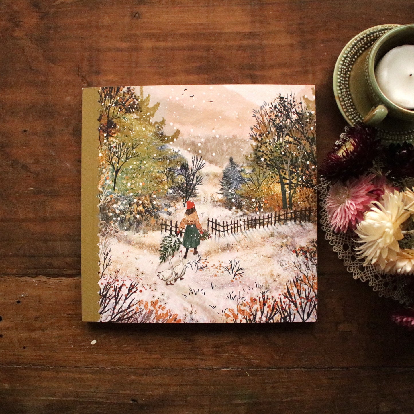 Seconds Notebook/journal "From autumn to winter"