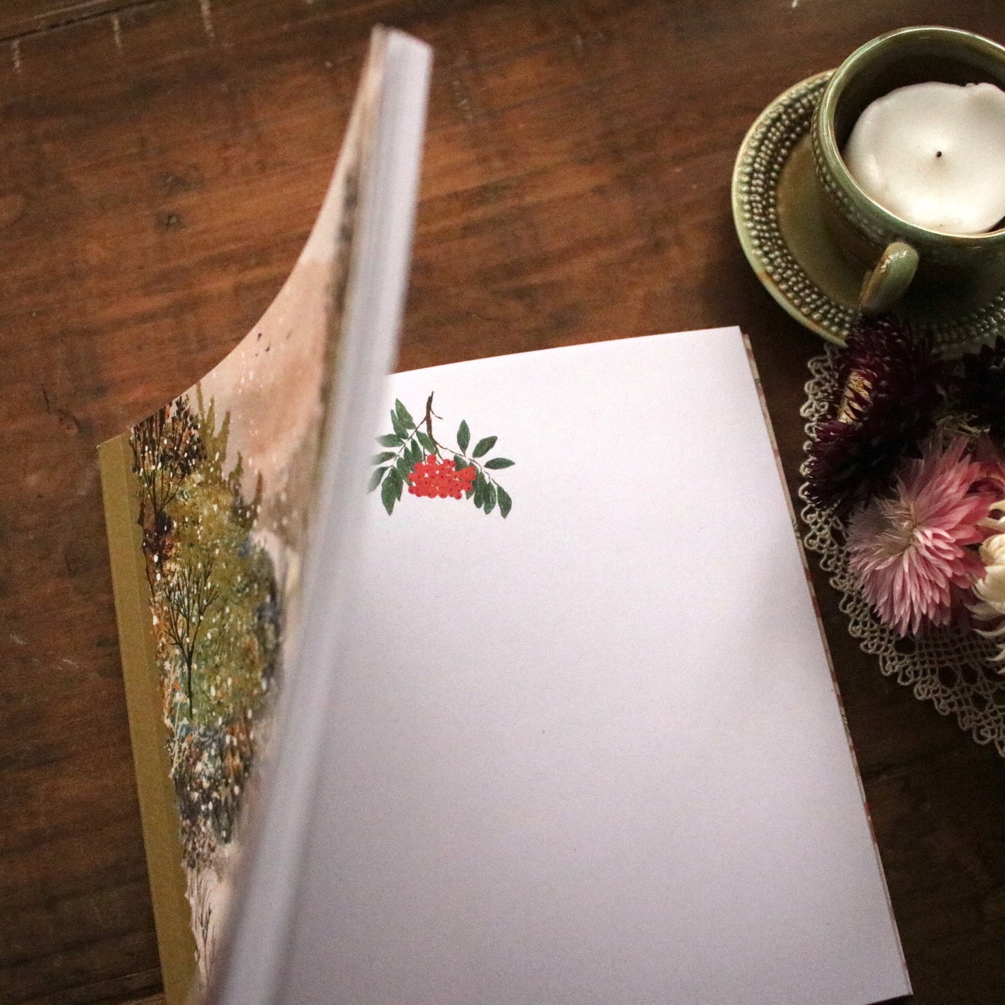 Seconds Notebook/journal "From autumn to winter"