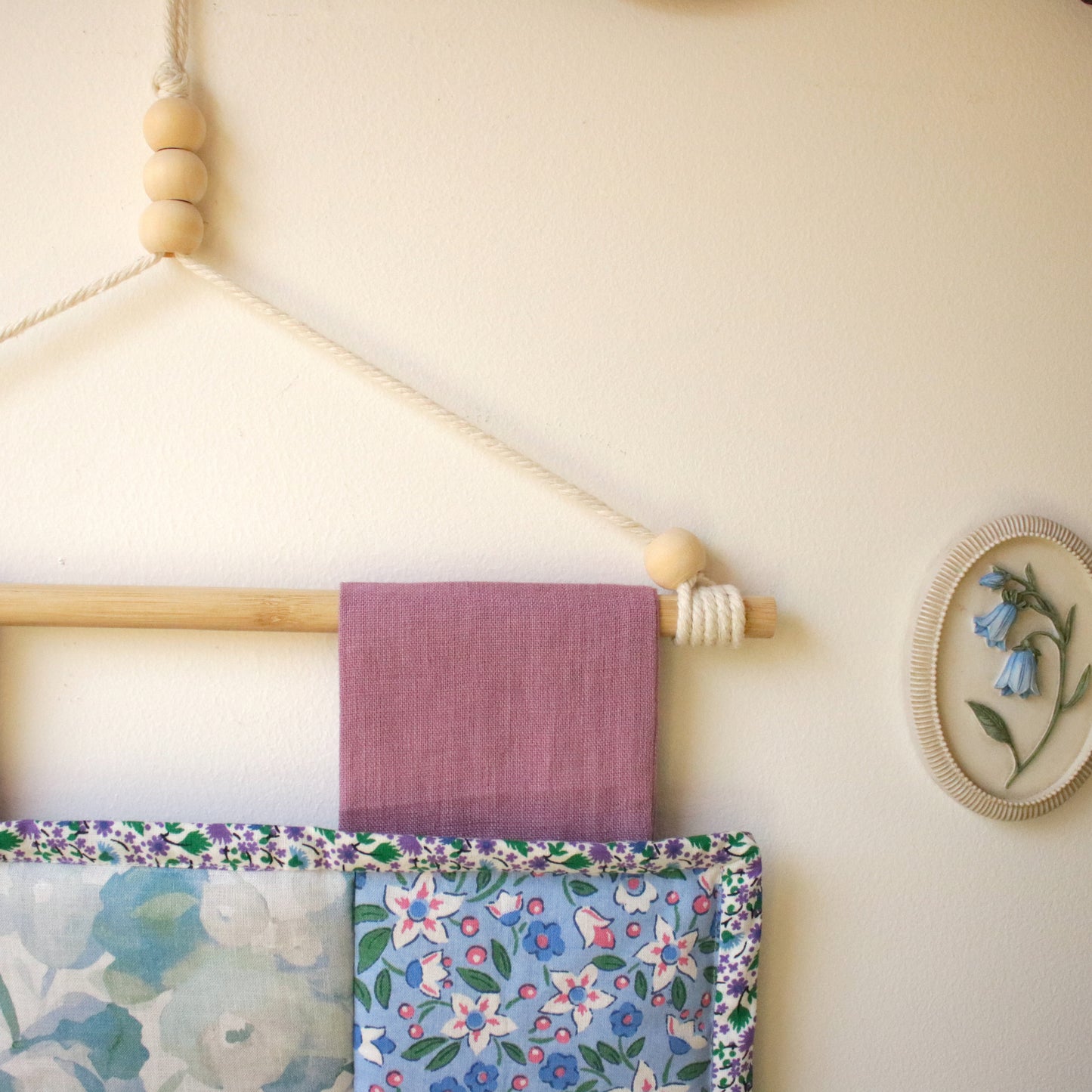 Patchwork Wall Hanging "Spring Breeze"