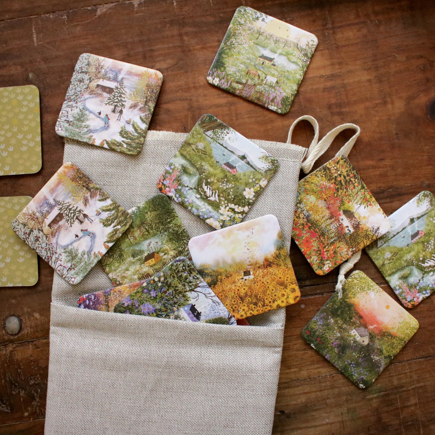 Memory Game "Through the Seasons"