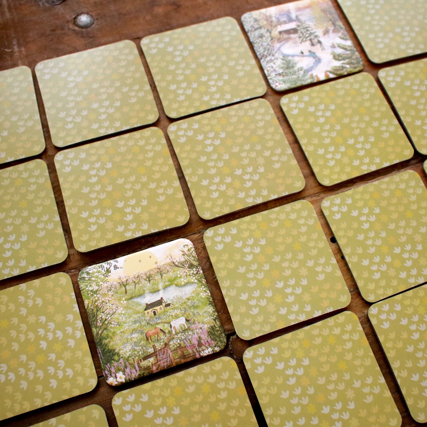 Memory Game "Through the Seasons"