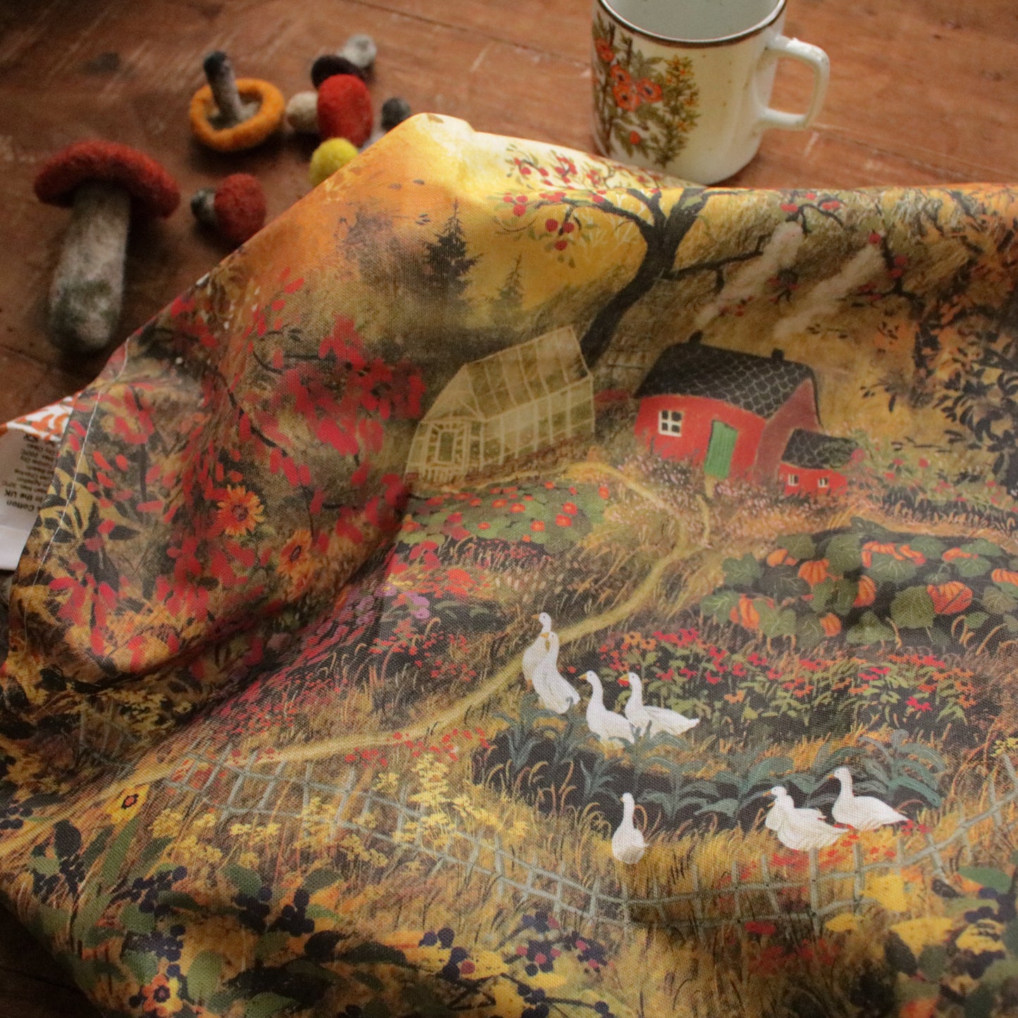 Tea Towel "Autumn's Embrace"