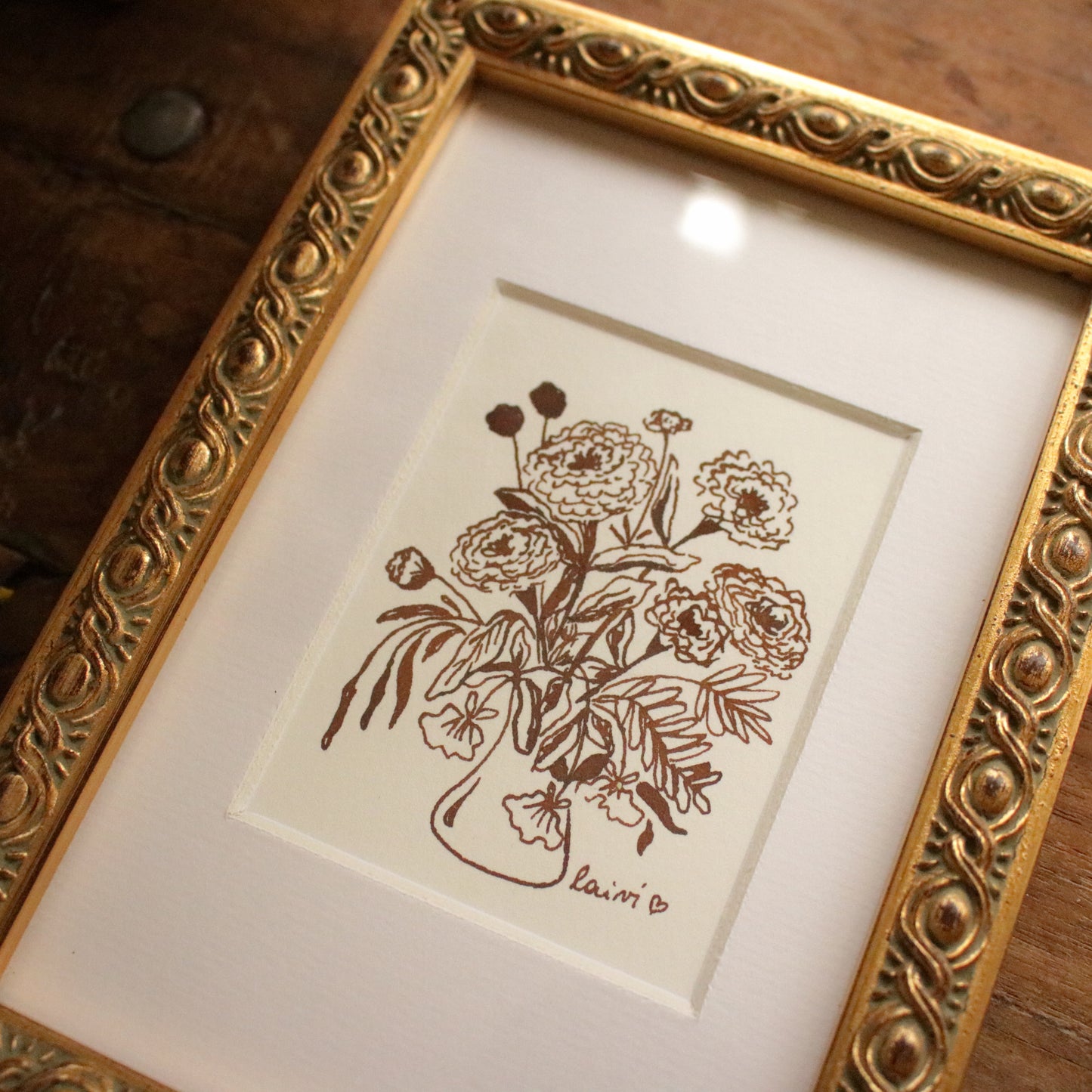 Original ink drawing