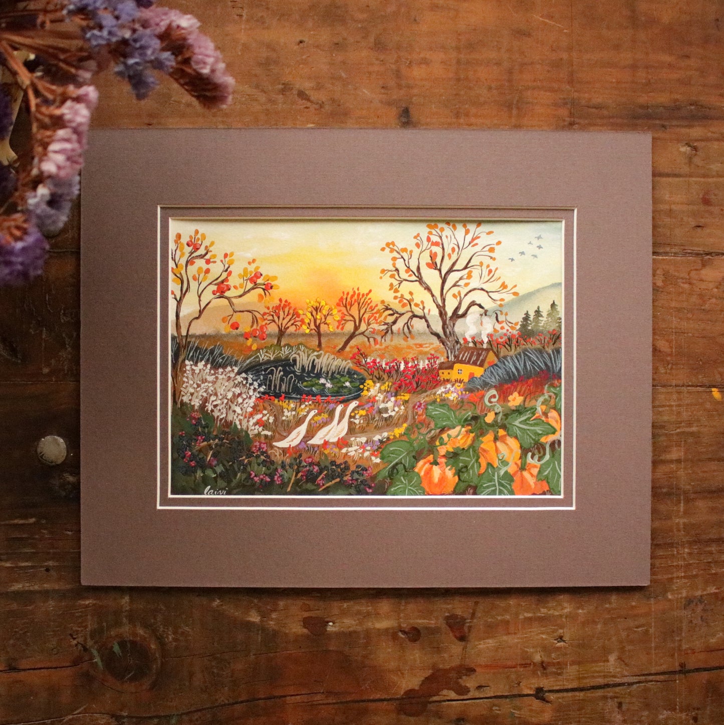 Original painting "Harvest Time"