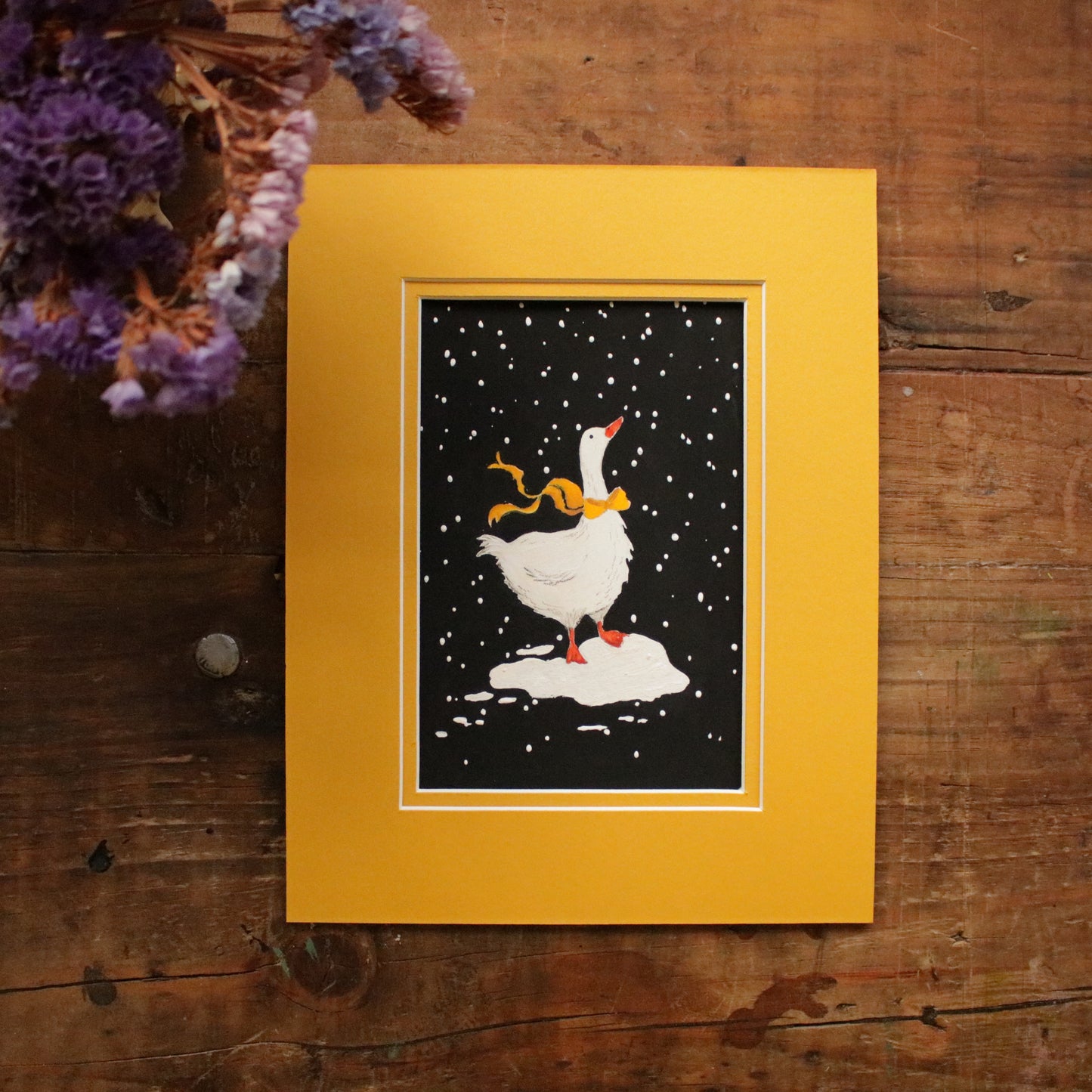 Original painting "First Snow"