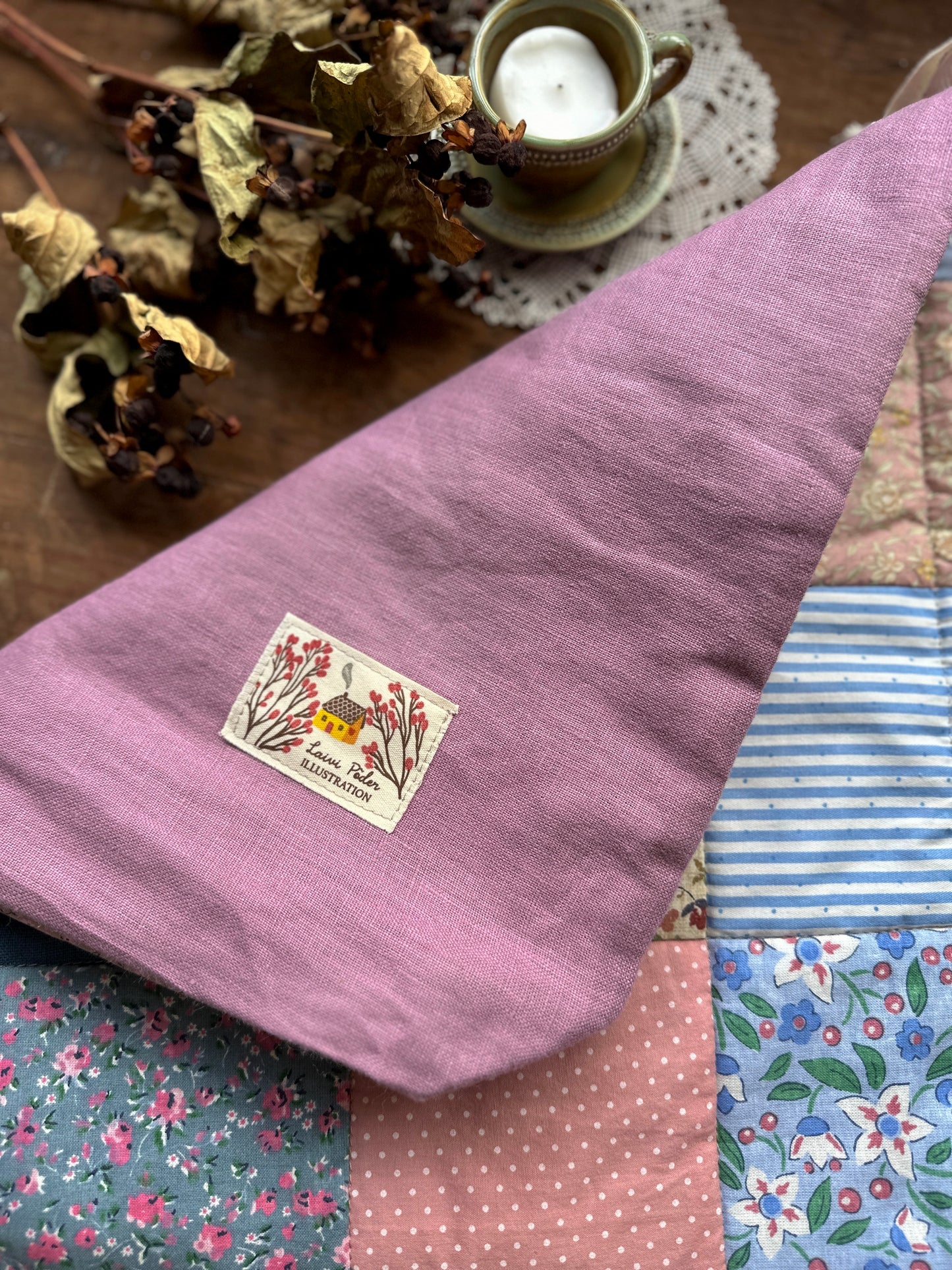 Patchwork Pouch Size L