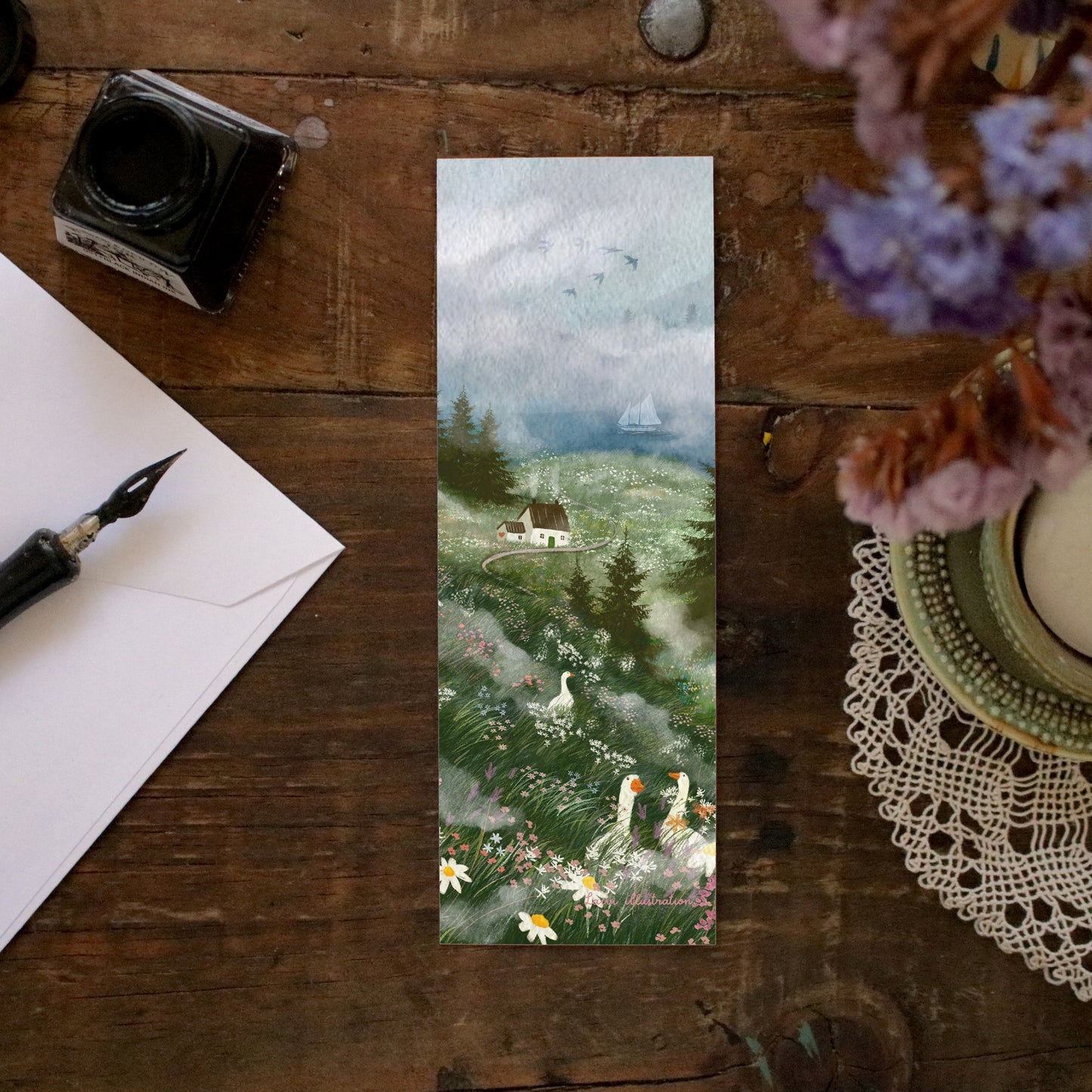 Bookmark "Misty Summer's Tale"