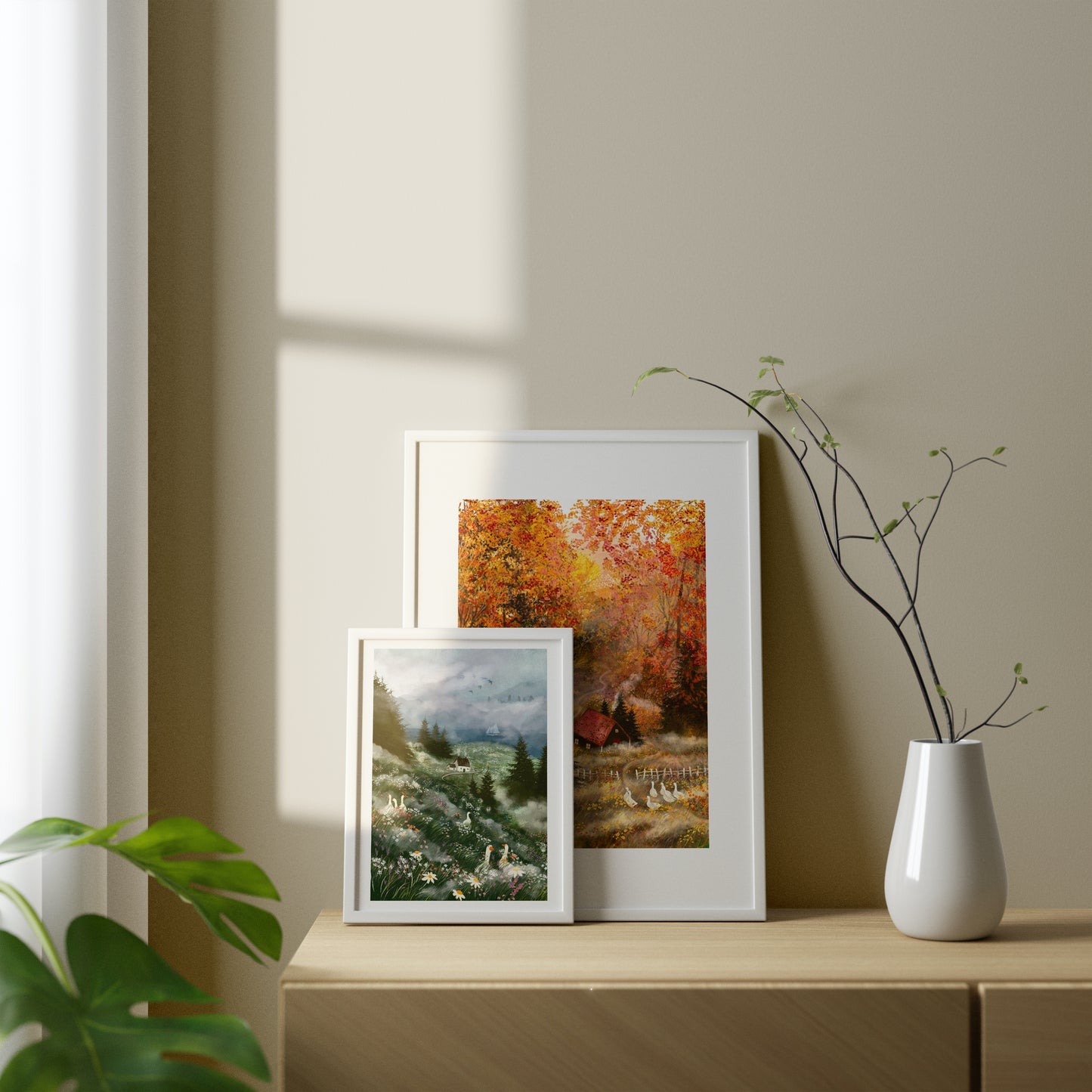 Giclee Fine Art Print "Misty Woodland"