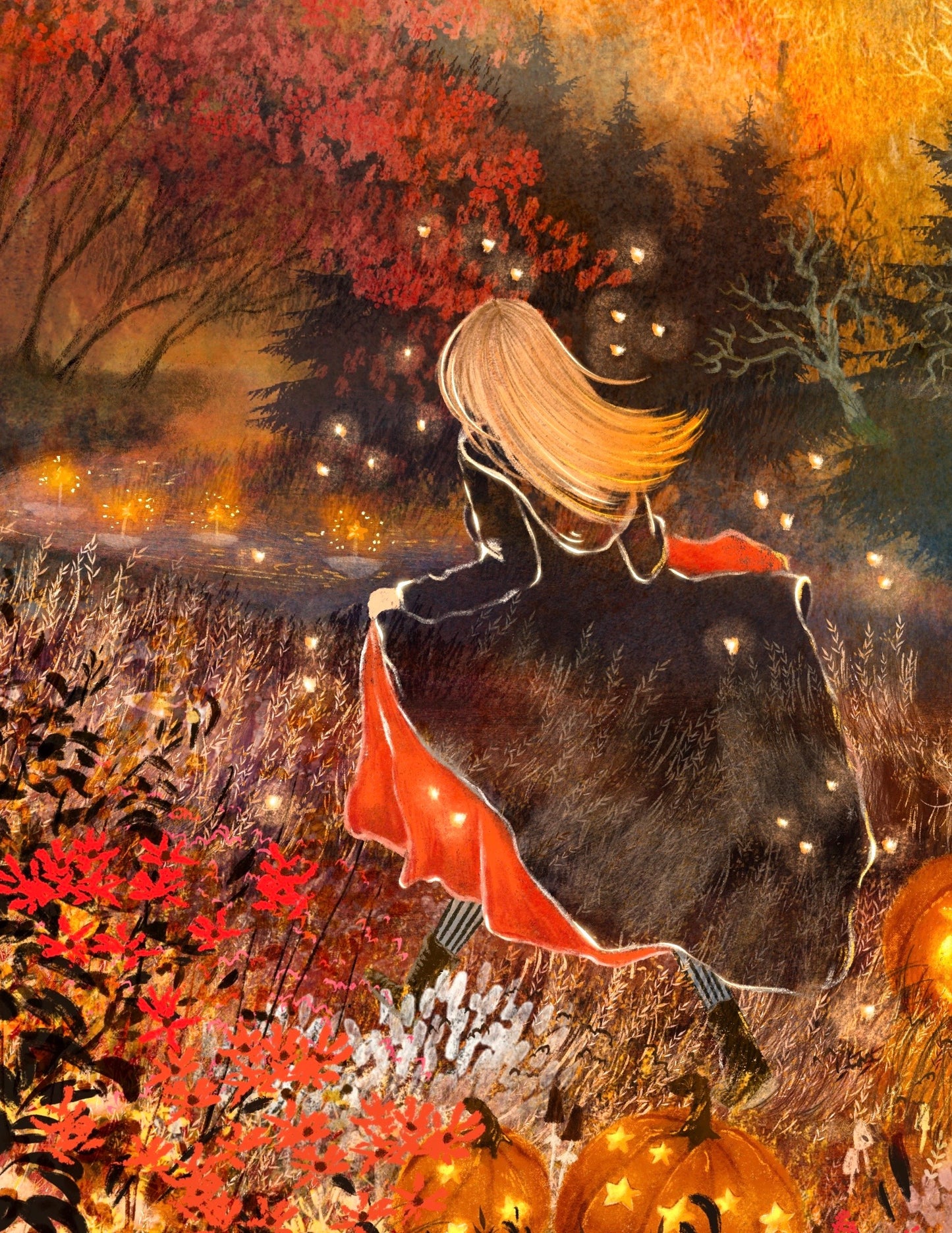Giclee Fine Art Print "Hurrying to the Ball"