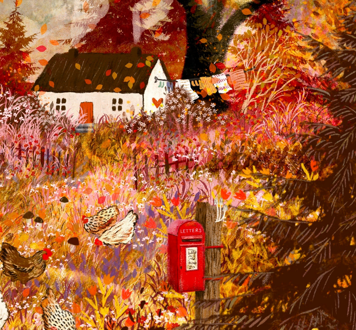 Giclee Fine Art Print "Autumn Letters"