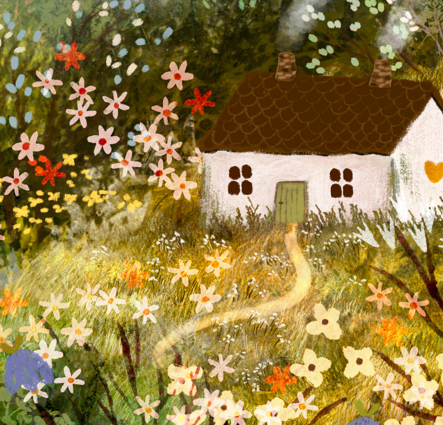 Giclee Fine Art Print "First Days of Spring"