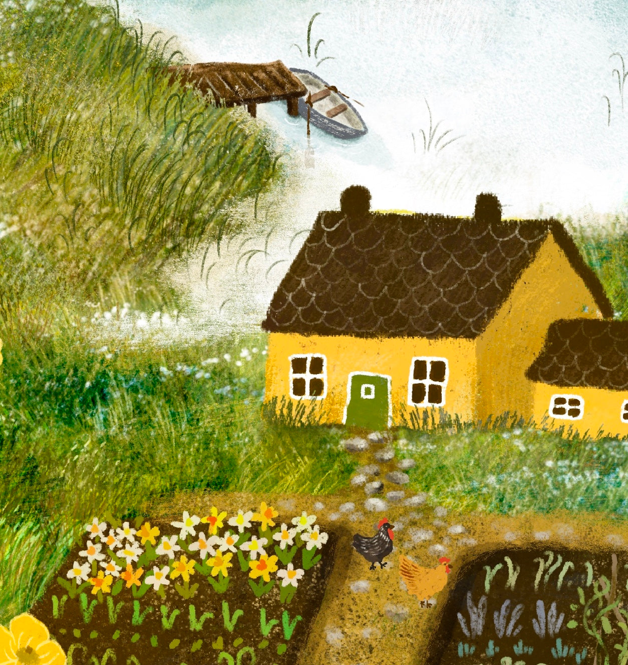 Giclee Fine Art Print "Buttercup Season"