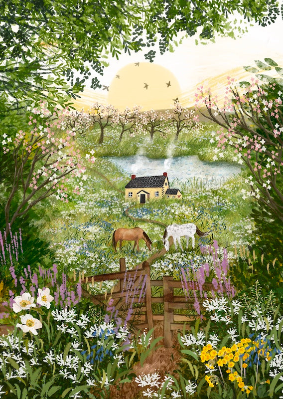 Giclee Fine Art Print "April in Bloom"