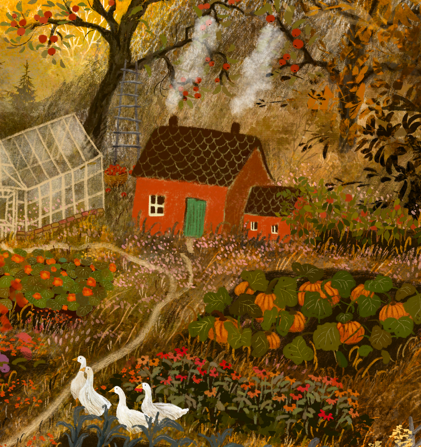 Giclee Fine Art Print "Autumn's Embrace"