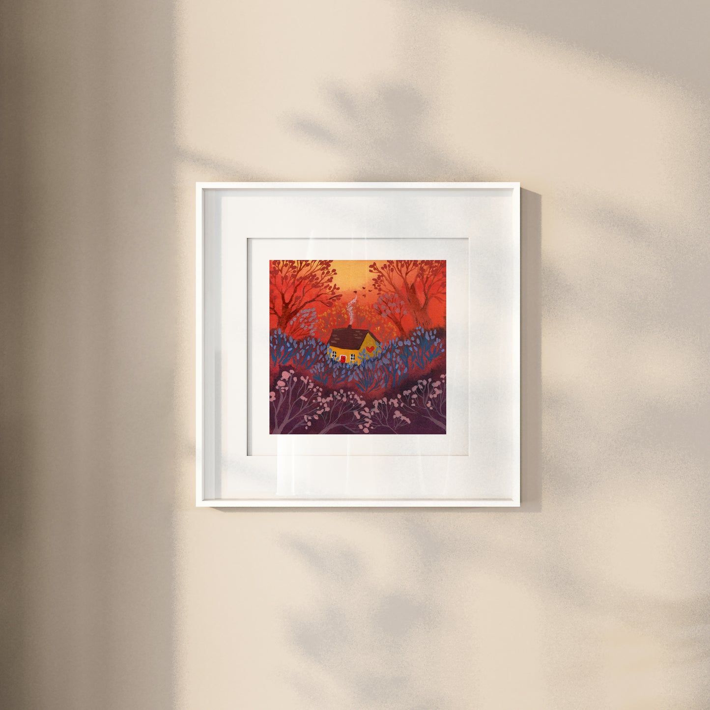 Giclee Fine Art Print "Depths of Autumn Woodland"