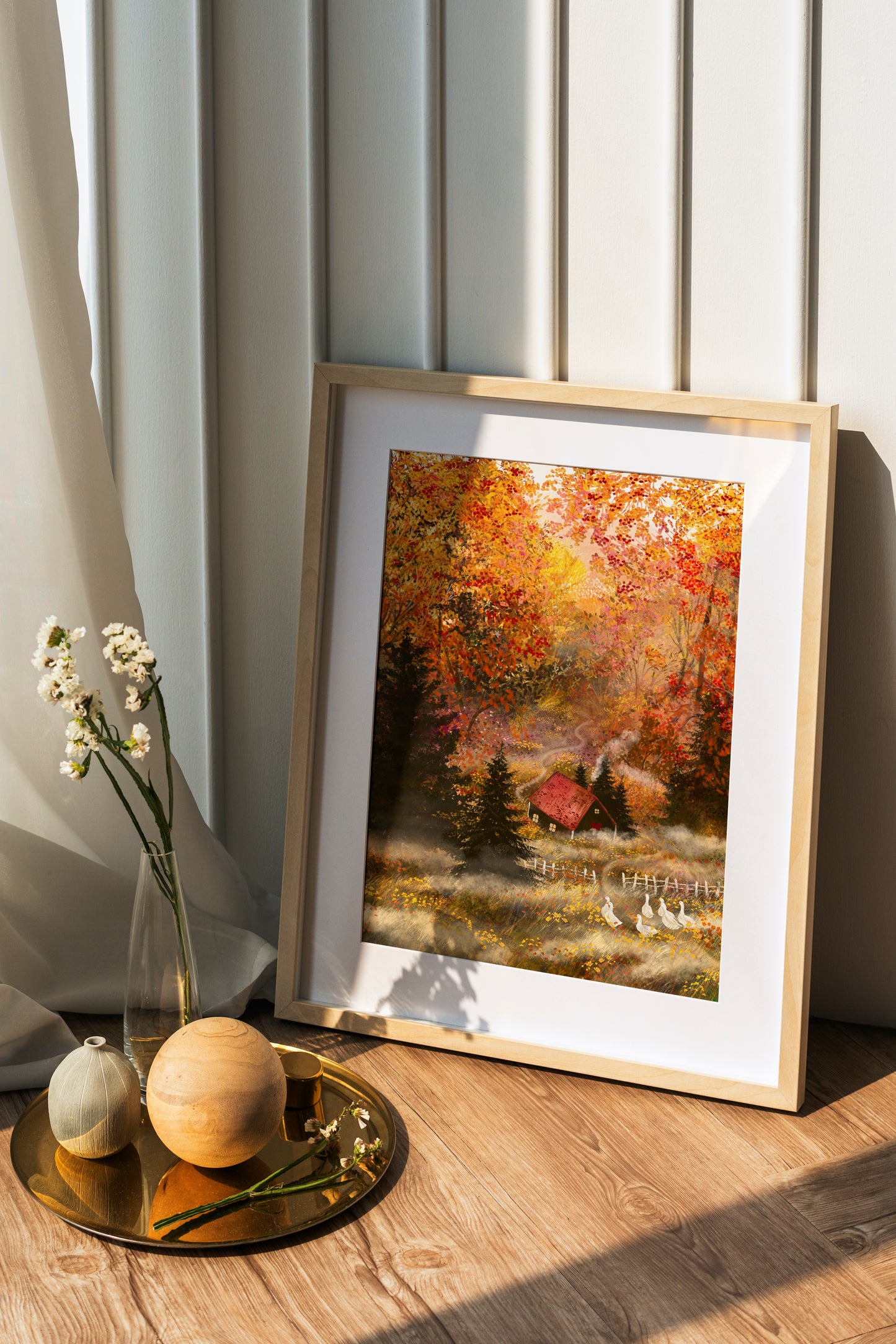 Giclee Fine Art Print "Misty Woodland"