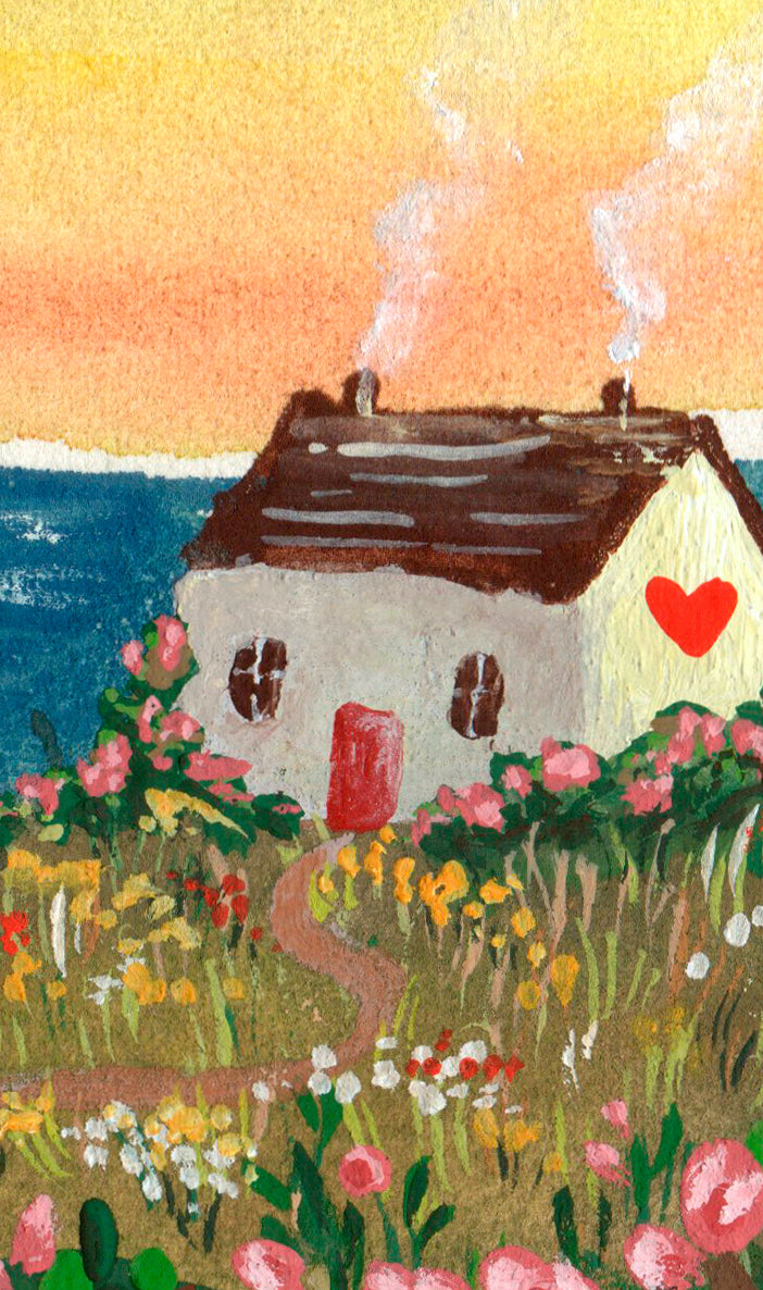 Giclee Fine Art Print "Seaside Roses"