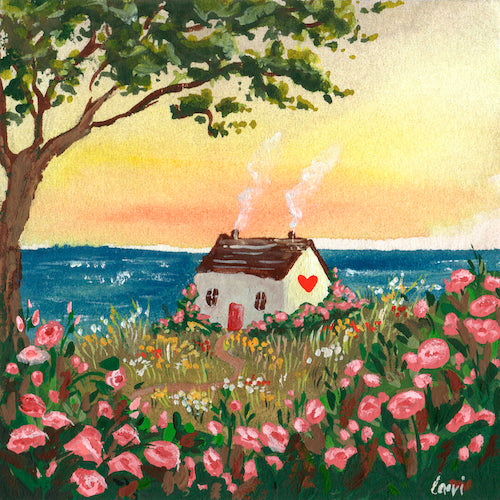 Giclee Fine Art Print "Seaside Roses"