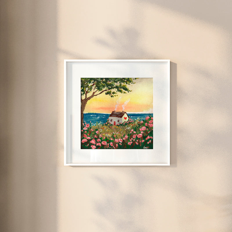 Giclee Fine Art Print "Seaside Roses"