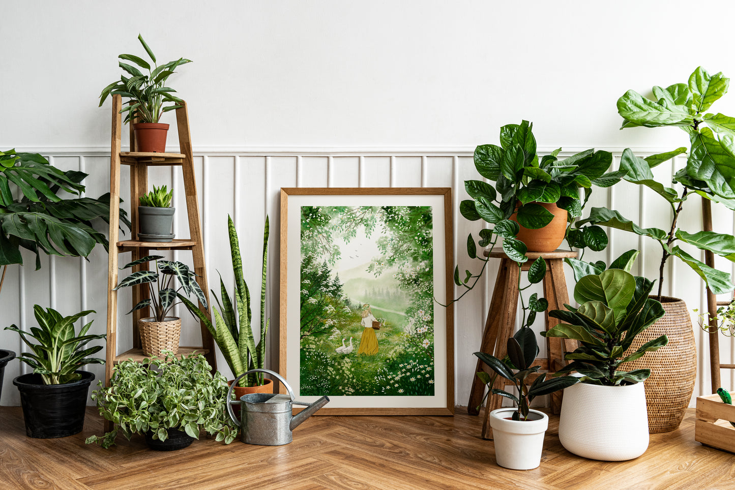 Giclée Fine Art Print "Spring in the Mountains"