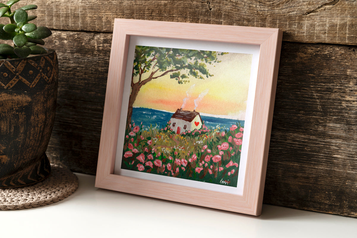 Giclee Fine Art Print "Seaside Roses"