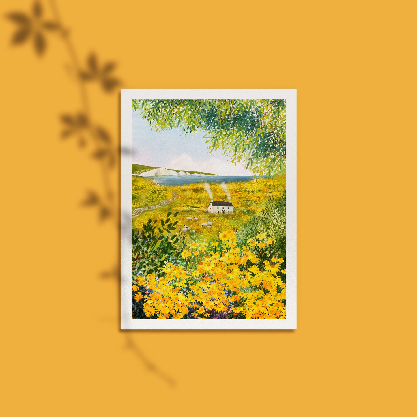 Giclee Fine Art Print "View of the Seven Sisters"