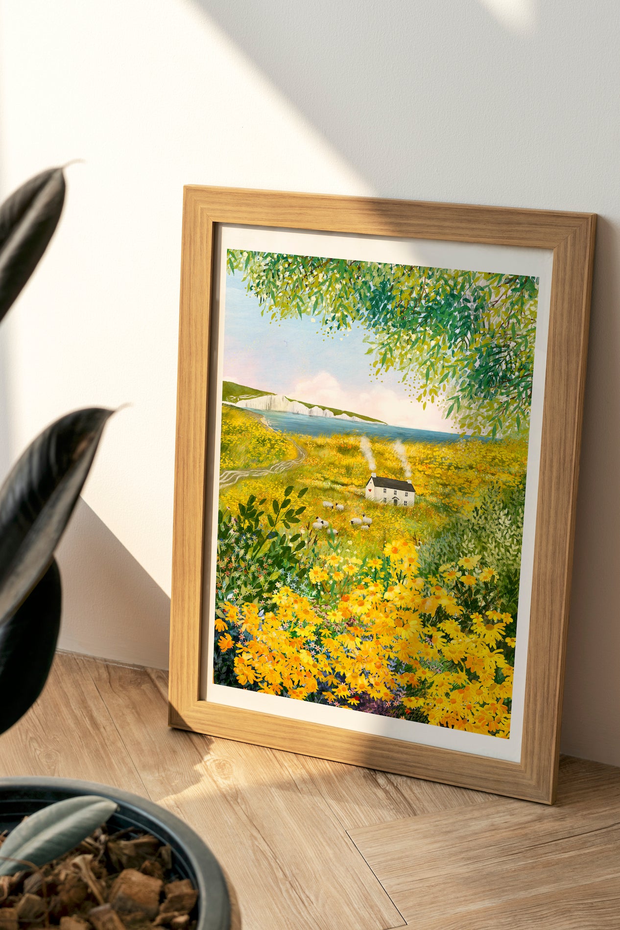 Giclee Fine Art Print "View of the Seven Sisters"