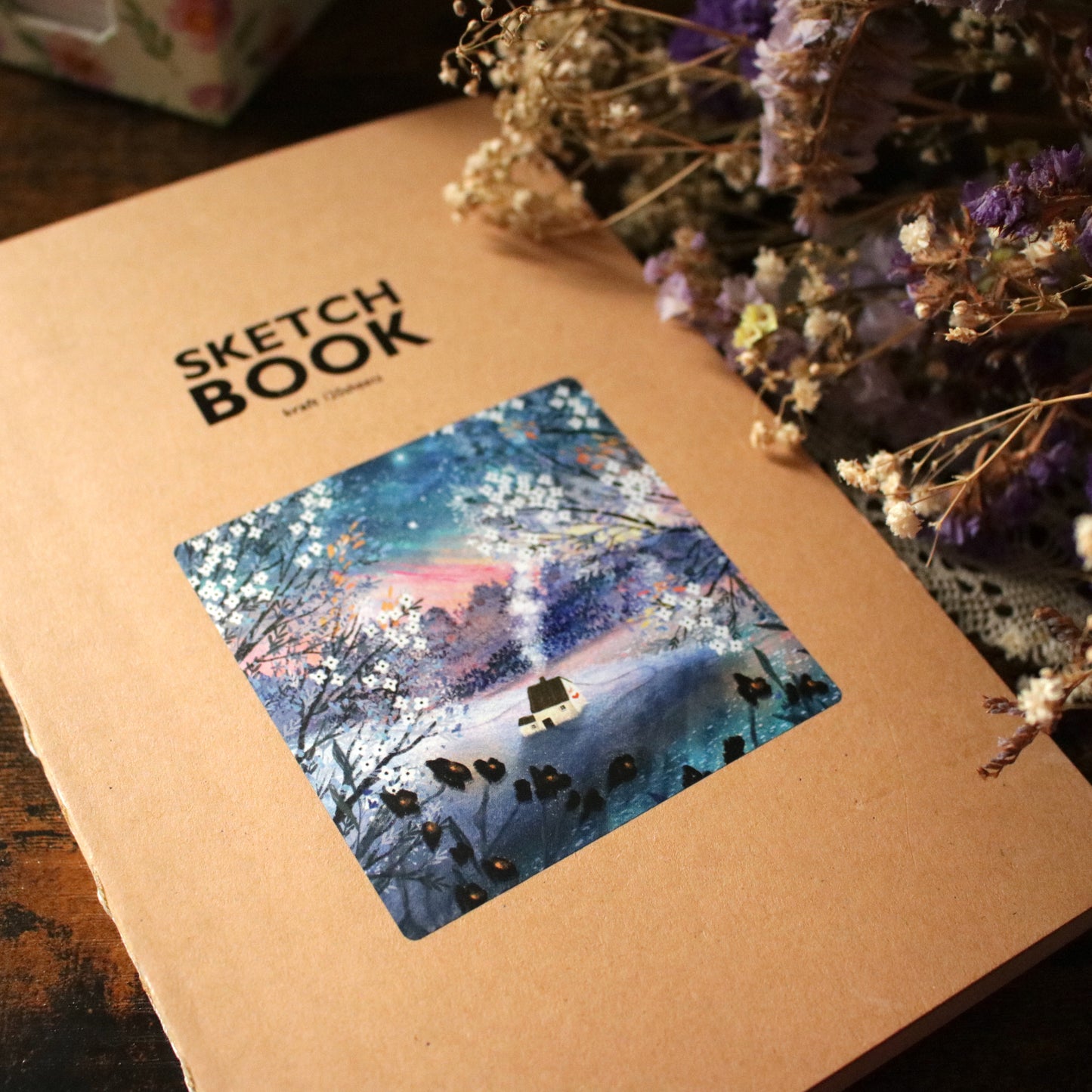 Metallic Sticker "Under the Stars"