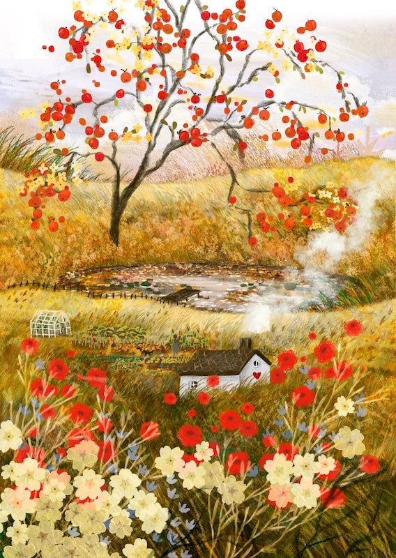 Giclee Fine Art Print "Heavy Apple Tree"