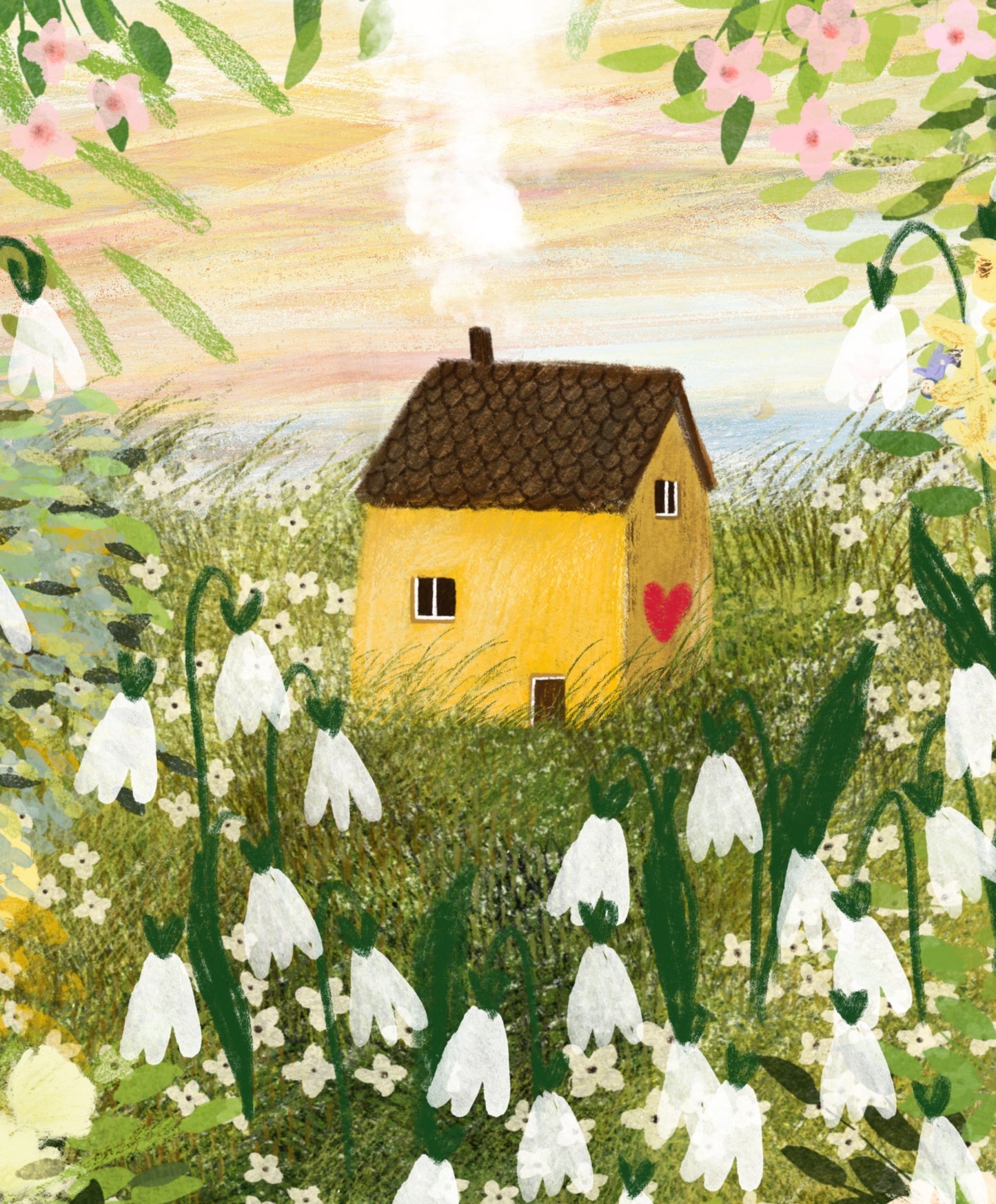 Giclee Fine Art Print "Spring in my Garden"
