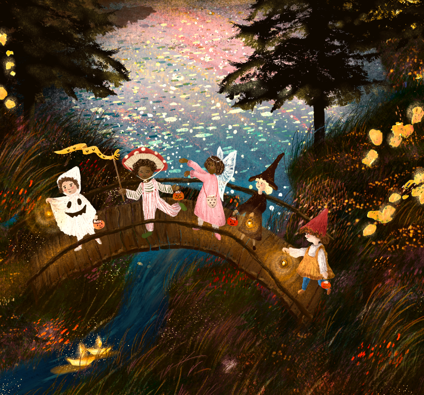 Giclee Fine Art Print "Mystic Magic Night"