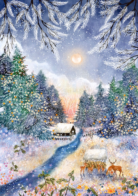 Giclee Fine Art Print "December Moon"