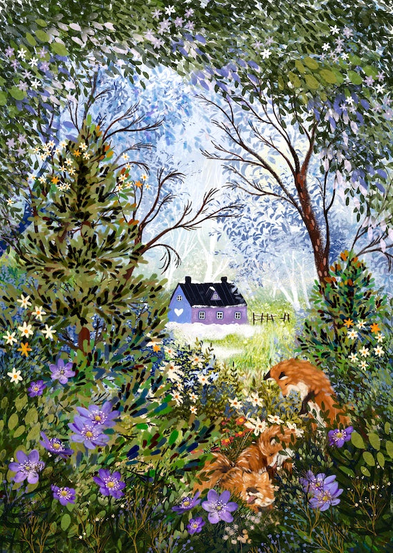 Giclee Fine Art Print "Thawing Woodland"