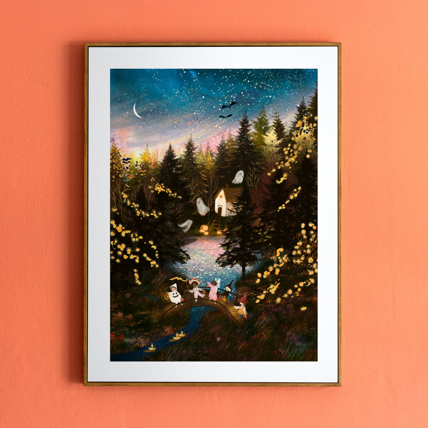 Giclee Fine Art Print "Mystic Magic Night"