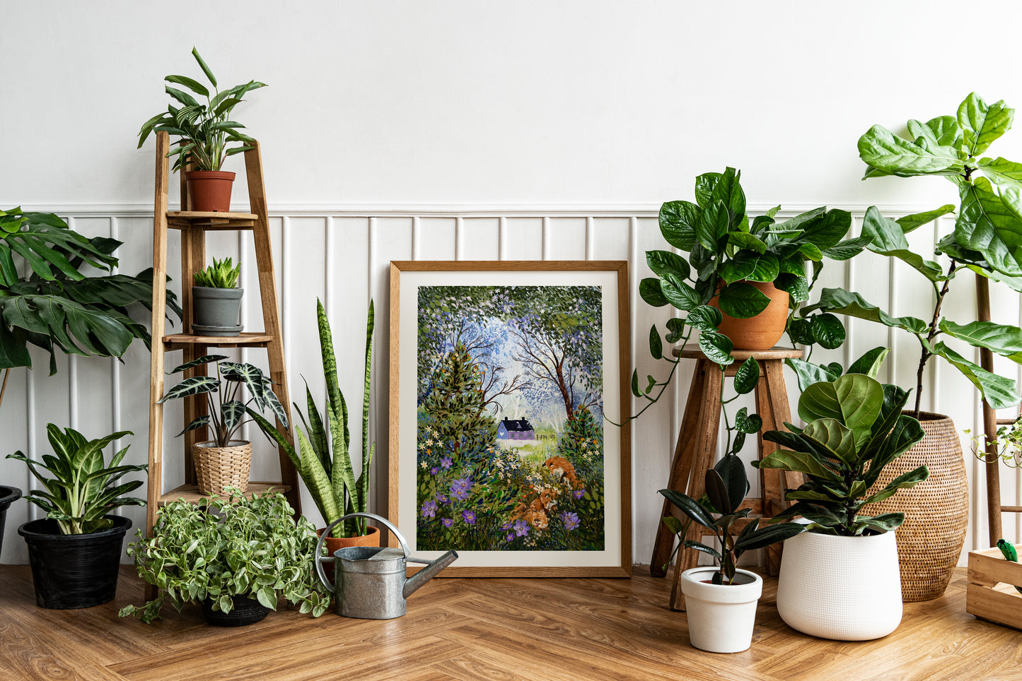 Giclee Fine Art Print "Thawing Woodland"