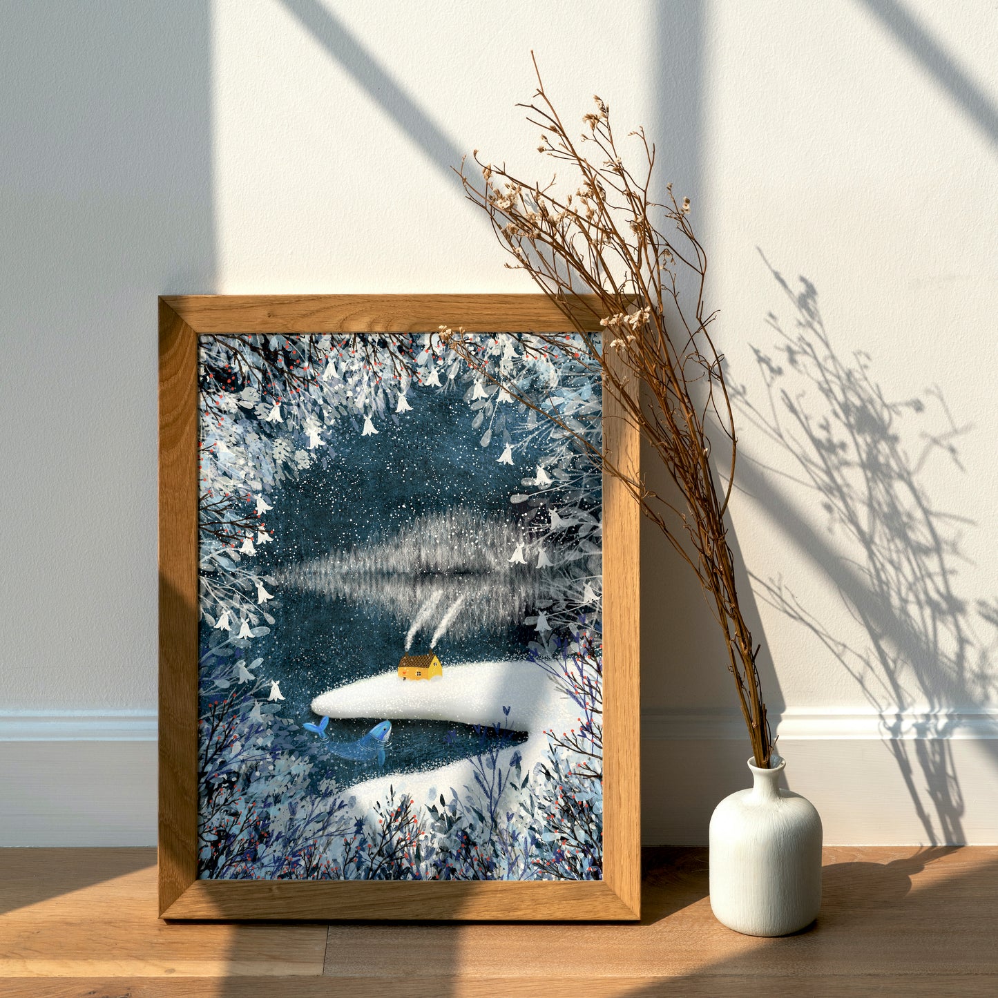 Giclee Fine Art Print "Winter Visitor"