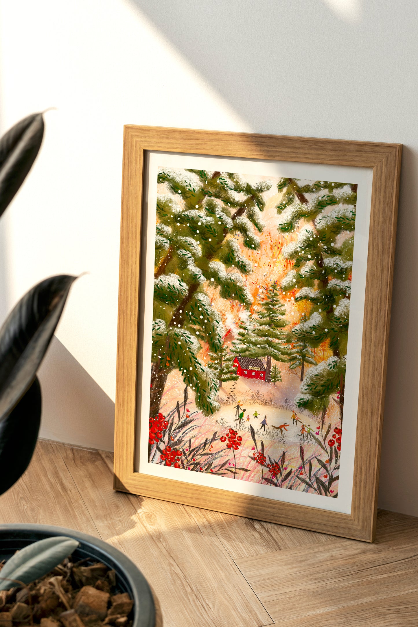 Giclée Fine Art Print "Happy Winter"