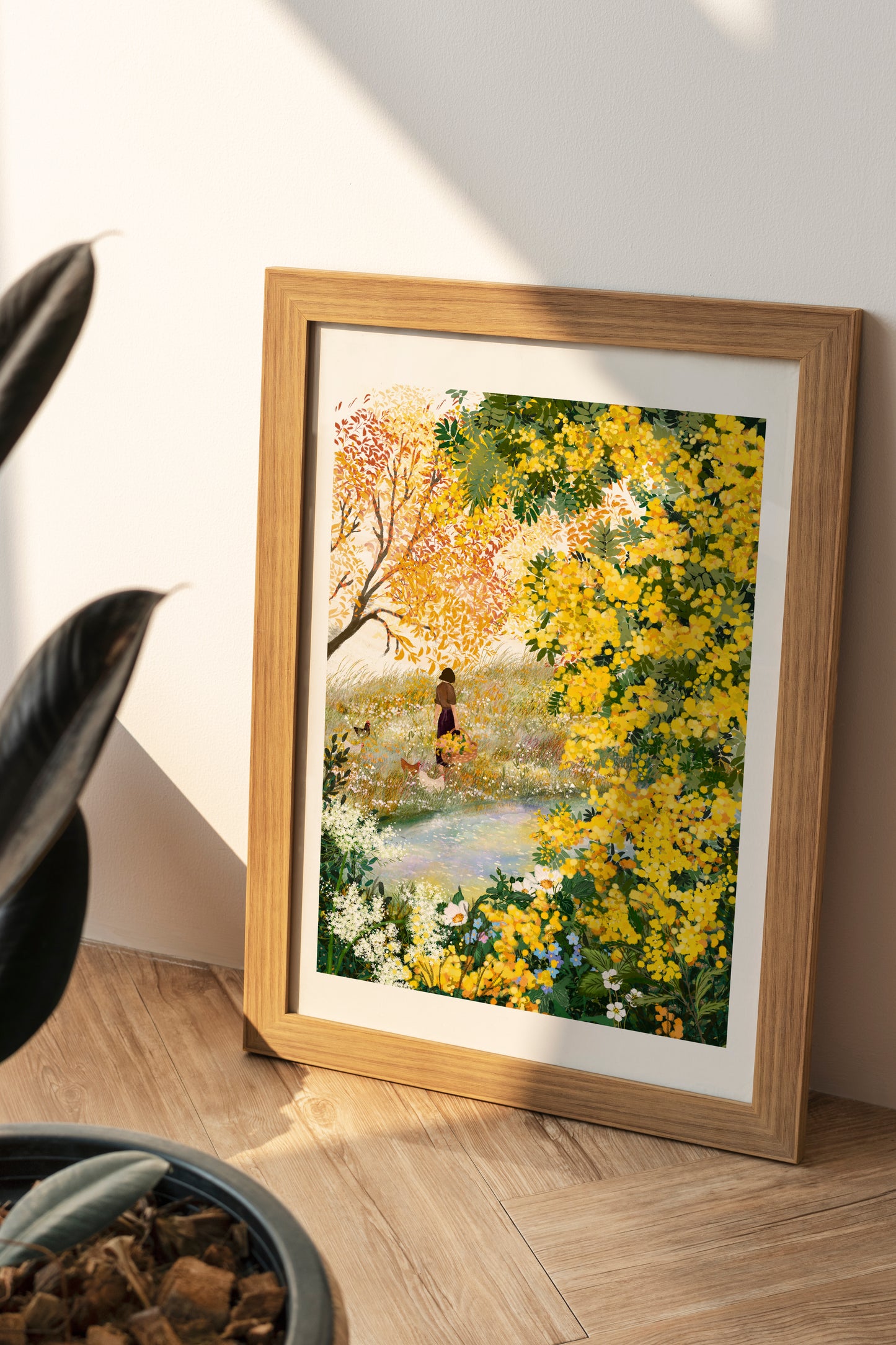 Giclee Fine Art Print "Blooming Riverside"