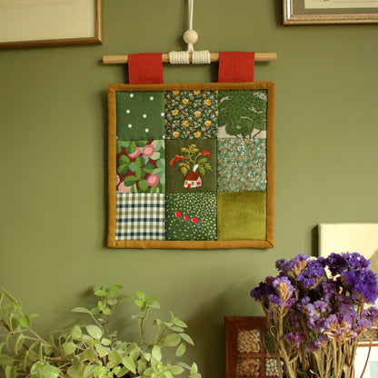 Patchwork Wall Hanging "Oak Tree"