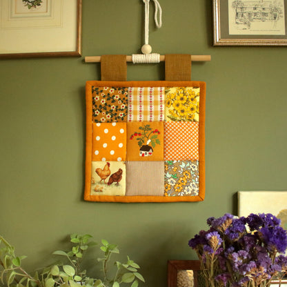 Patchwork Wall Hanging "Linden"
