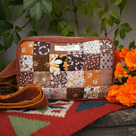 Patchwork Bum Bag "October Hues"