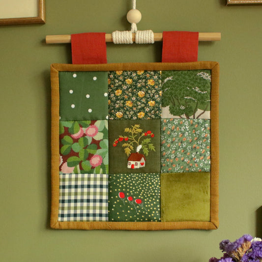 Patchwork Wall Hanging "Oak Tree"