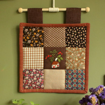 Patchwork Wall Hanging "Elderberry"